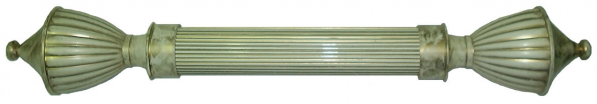 Reeded Rod (with Plastic Satin Finial)